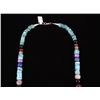 Image 2 : Navajo TR Singer Multi Strand Turquoise Necklace