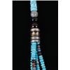 Image 8 : Navajo TR Singer Multi Strand Turquoise Necklace
