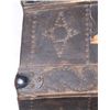 Image 11 : Early 1900's Humpback Steamer Metal Plated Trunk