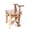 Image 2 : Rustic Multi-Platform Pine Log Desk