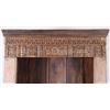 Image 9 : Scandinavian High Relief Carved Solid Wood Shelf