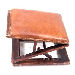 Carter Maker Adjustable Rolling Foot Stool C 1880s