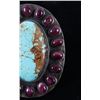 Image 6 : Navajo Kingman Turquoise, Purple Spiny Oyster Ring