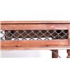 Image 18 : Old English Solid Wood & Wrought Iron Writing Desk
