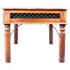 Image 21 : Old English Solid Wood & Wrought Iron Writing Desk