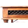 Image 7 : Old English Solid Wood & Wrought Iron Writing Desk