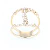 Image 1 : Modern Diamond Millennium Designer 14K Ring