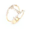 Image 8 : Modern Diamond Millennium Designer 14K Ring