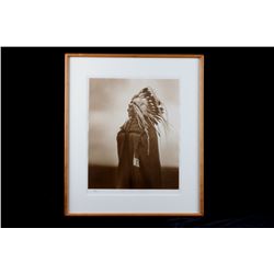 1913 Roland Reed Framed Indian Photograph 30/450