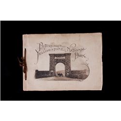 Rare Picturesque Yellowstone National Park Book
