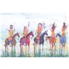 Image 2 : Original Watercolor by Crow Native Leland Stewart