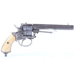 Fine British 9mm Pinfire Revolver c.1800's