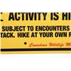 Image 6 : Grizzly Bear Warning Sign from Canada
