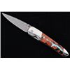 Image 3 : Vein Turquoise & Raindrop Damascus Knife