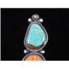 Image 2 : Navajo Kingman Turquoise & Spiny Oyster Ring