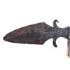 Image 3 : Pre-1850 Spontoon Pipe Tomahawk Pewter Inlaid