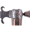 Image 4 : Pre-1850 Spontoon Pipe Tomahawk Pewter Inlaid