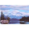 Image 4 : "Swan River Elk" Limited Edition Print By Sprunger