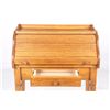 Image 10 : Quarter Sawn Oak Roll-Top Writing Desk