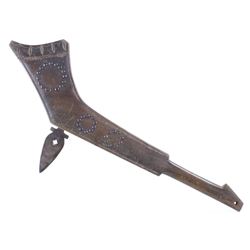 Plains Spontoon Gunstock War Club 19th Century