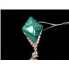 Image 10 : Great Gatsby Malachite & Onyx Diamond Earrings
