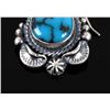 Image 9 : Navajo Egyptian Turquoise & Sterling Earrings