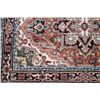 Image 12 : Heriz Serapi Persian Hand Knotted Wool Runner 1930