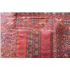 Image 13 : Turkeman Persian Hand Knotted Area Wool Rug 1900's