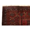 Image 4 : Turkeman Persian Hand Knotted Area Wool Rug 1900's