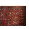 Image 8 : Turkeman Persian Hand Knotted Area Wool Rug 1900's