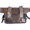 Image 5 : Rare U.S. Calvary Leather Ammo Pouches c 19th Cent