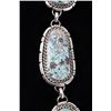 Image 14 : Navajo B. Lee Apache Turquoise & Sterling Necklace