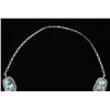 Image 3 : Navajo B. Lee Apache Turquoise & Sterling Necklace