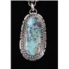 Image 5 : Navajo B. Lee Apache Turquoise & Sterling Necklace