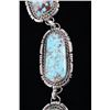 Image 8 : Navajo B. Lee Apache Turquoise & Sterling Necklace