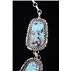 Image 9 : Navajo B. Lee Apache Turquoise & Sterling Necklace