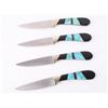 Image 3 : Turquoise & Black Amber Santa Fe Cutlery Set