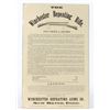 Image 1 : Rare Early Winchester Repeating Rifles Ad Poster