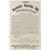 Image 2 : Rare Early Winchester Repeating Rifles Ad Poster