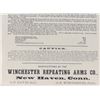 Image 3 : Rare Early Winchester Repeating Rifles Ad Poster