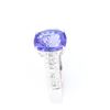 Image 9 : Natural Tanzanite & Diamond 14K Ring