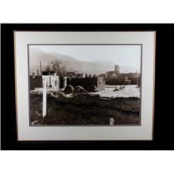 Steve Snyder Pueblo Graveyard & Town Photo 12/75