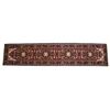 Image 1 : Heriz Serapi Persian Hand Knotted Wool Runner 1930