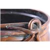 Image 10 : 19th C. Dovetail Continental Copper Hanging Kettle
