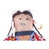 Image 2 : Crow Beaded Hide Doll w/ Dentilium Earrings 19th