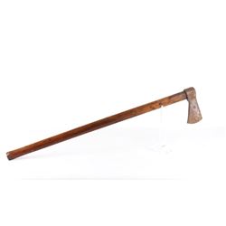 19th Century Marked Forged Iron Axe