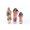 Image 1 : 1930s Bully Good Skookum Indian Dolls Set of Three