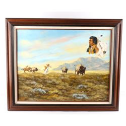 Ron Reme Original Framed Oil Painting 1987