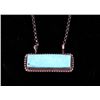 Image 2 : Navajo Tricia Smith Kingman Turquoise Necklace