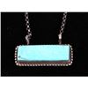 Image 6 : Navajo Tricia Smith Kingman Turquoise Necklace